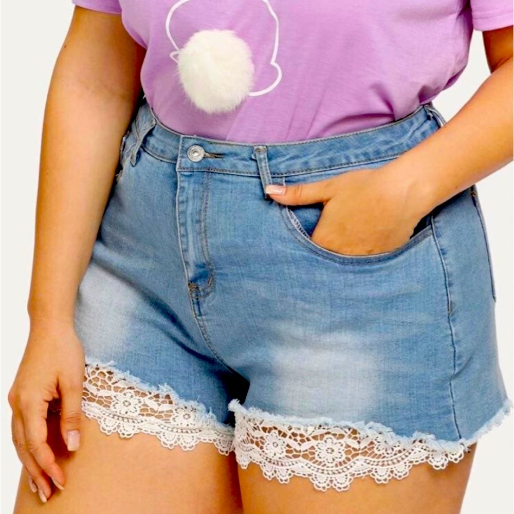 Plus Size Shorts 1X